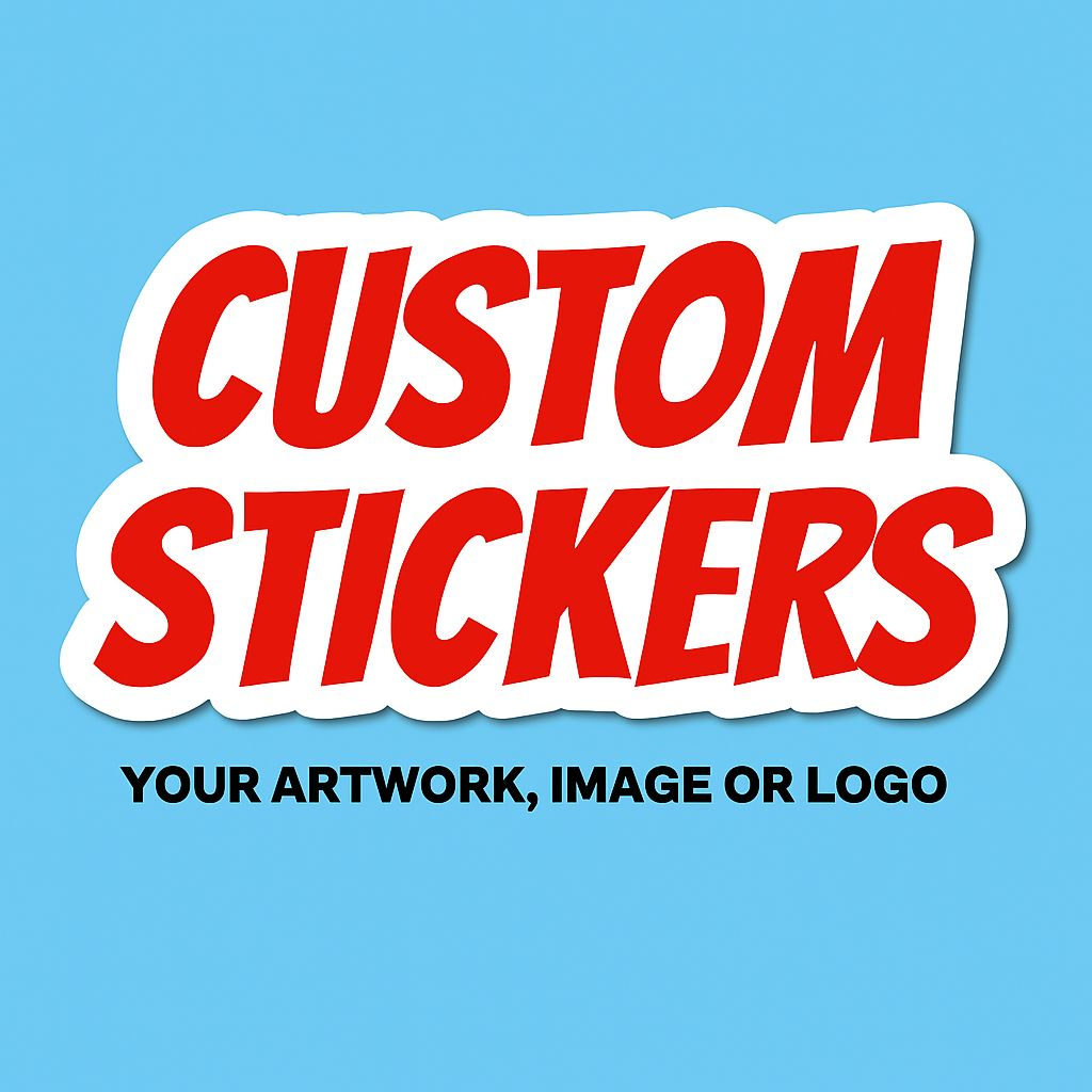 Custom Stickers β Personalized Vinyl Decals with Your Artwork, Image or Logo
