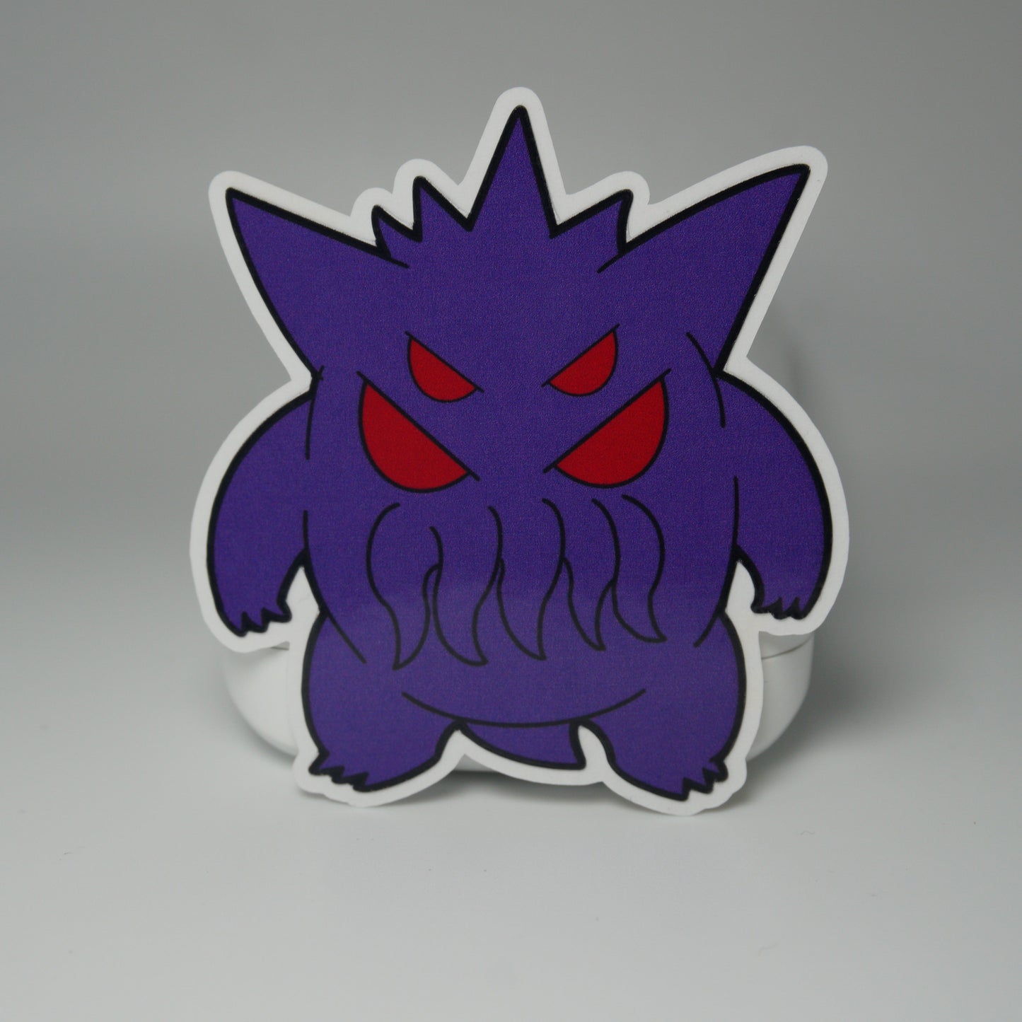 Cthulhu Gengar Sticker – Horror Pokémon Mashup Vinyl Sticker