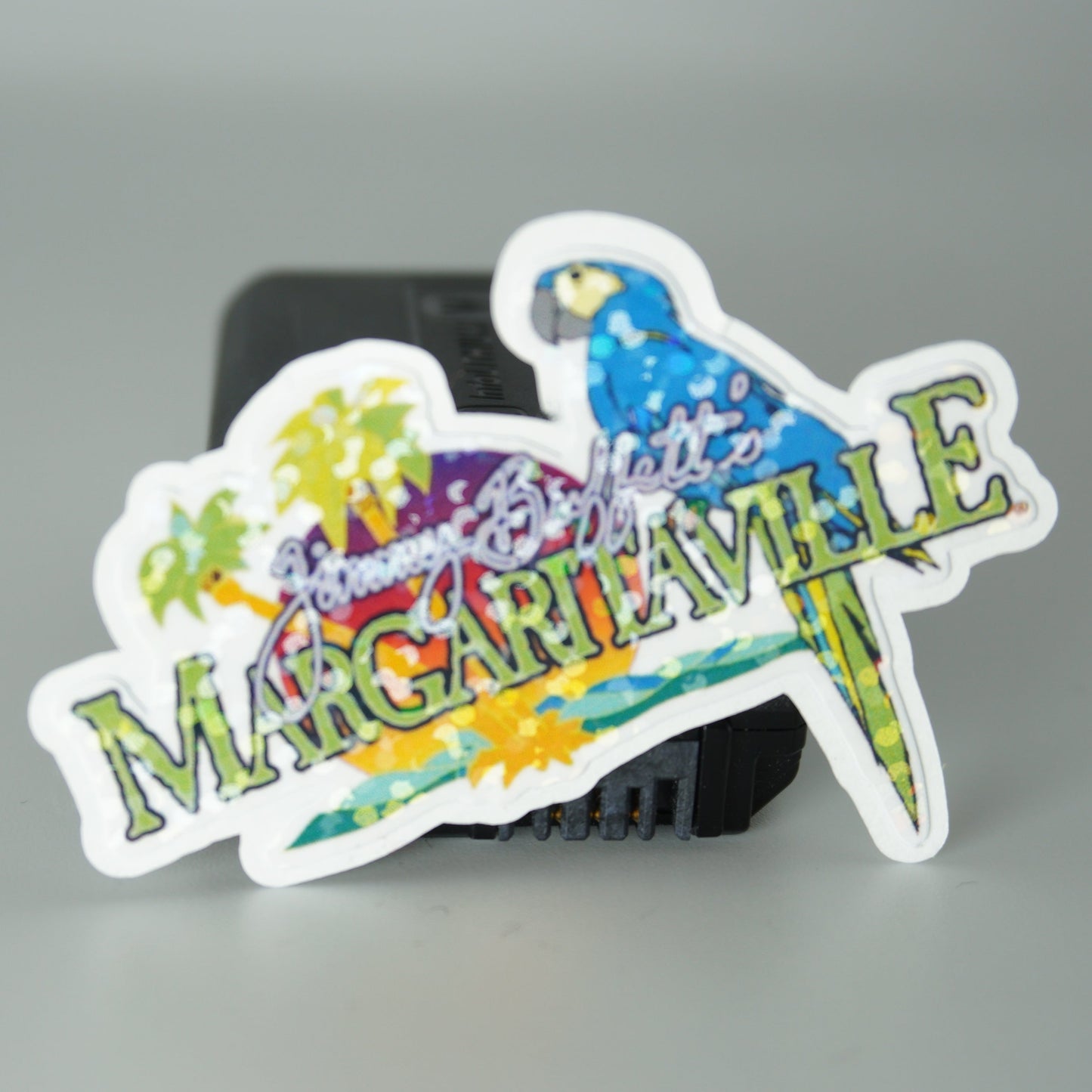 Margaritaville Sticker – Tropical Jimmy Buffett Parrot Vinyl Sticker