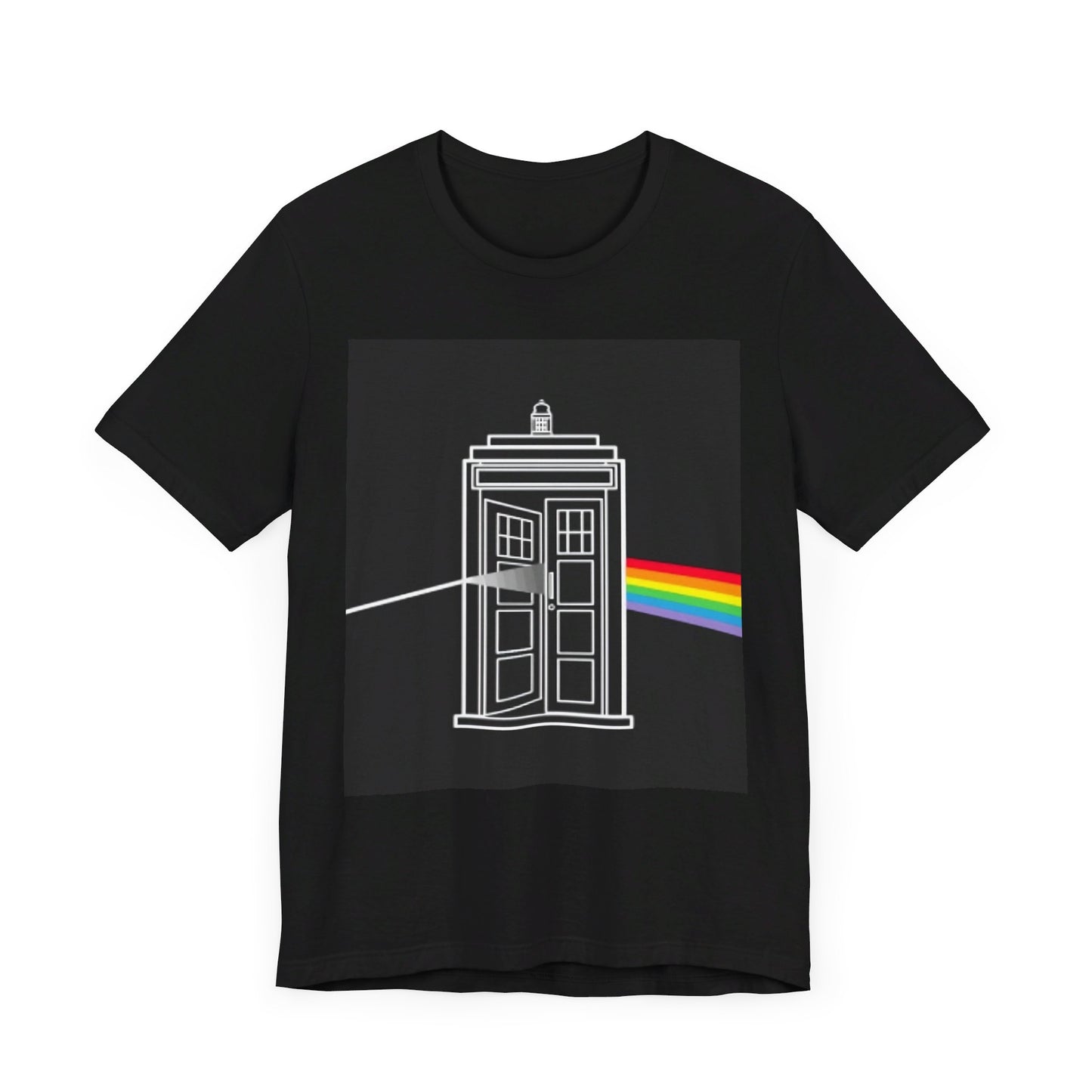 Doctor Who Tardis Dark Side of the Moon