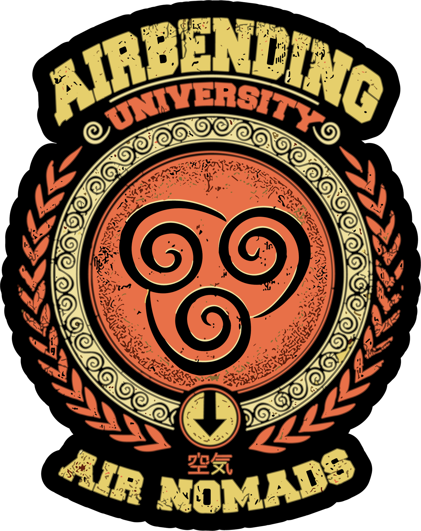 Avatar - Bending University, Airbender, Firebender, Earthbender, Water Bender