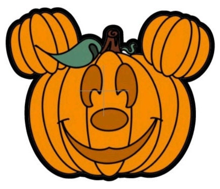 Mickey Pumpkin Sticker