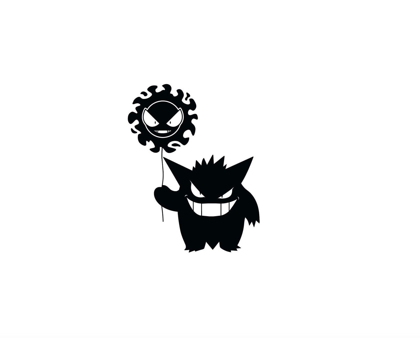 Gengar IT Balloon SVG, Pokemon Gengar Balloon PNG, Gengar Balloon adobe Illustrator