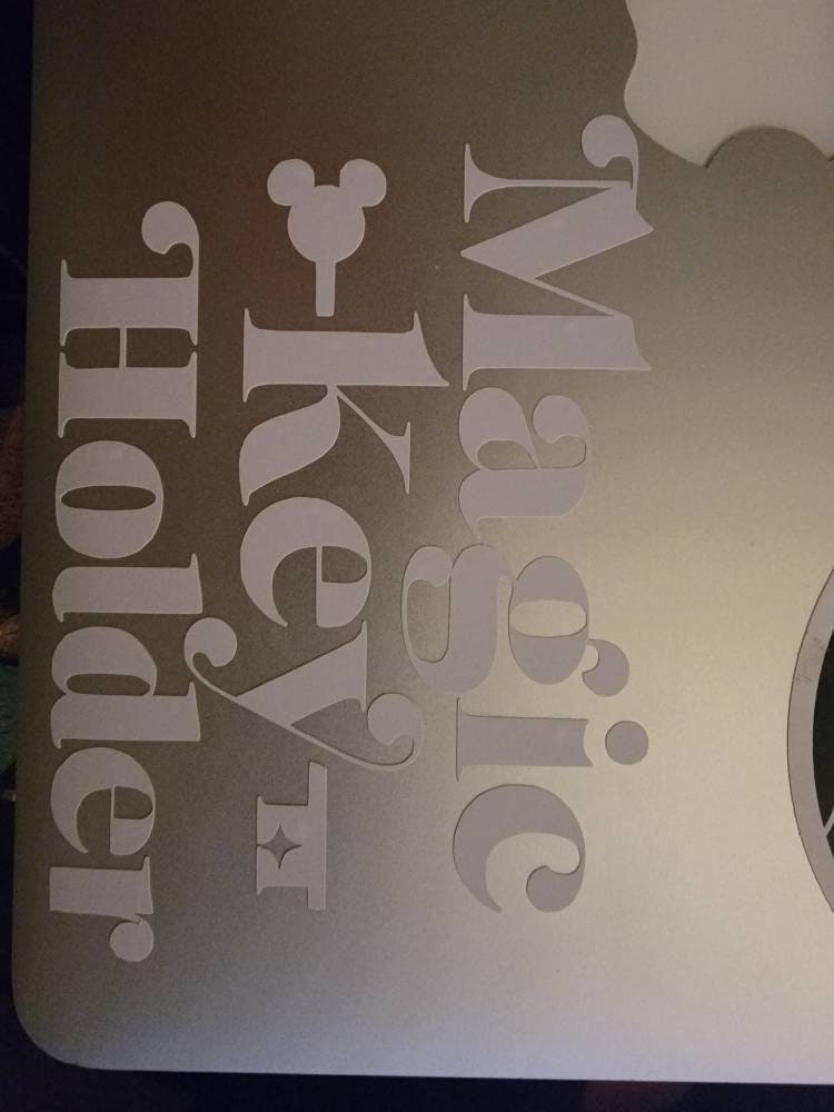 Disneyland Magic Key Holder Vinyl Decal