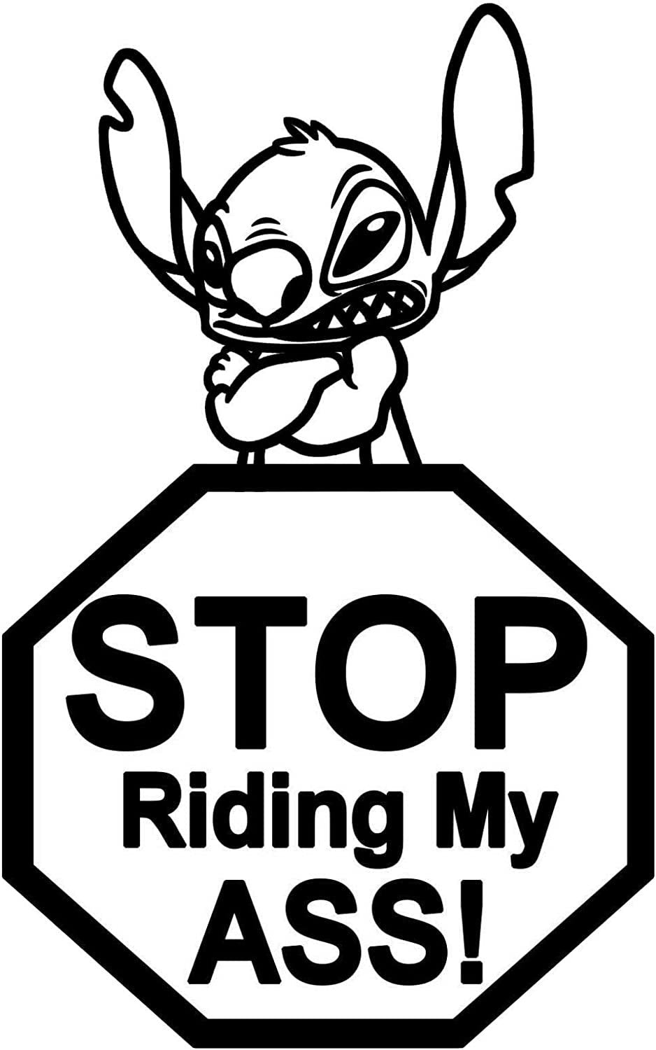 Stop Riding My Ass - Stitch